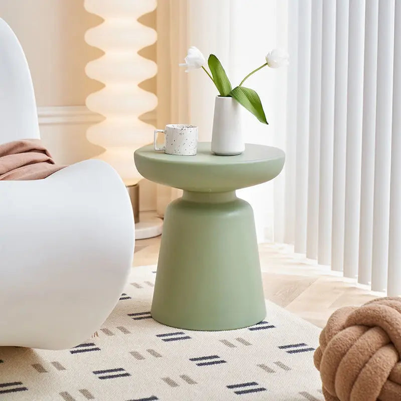 Nordic Pastel Modern Round Side Table