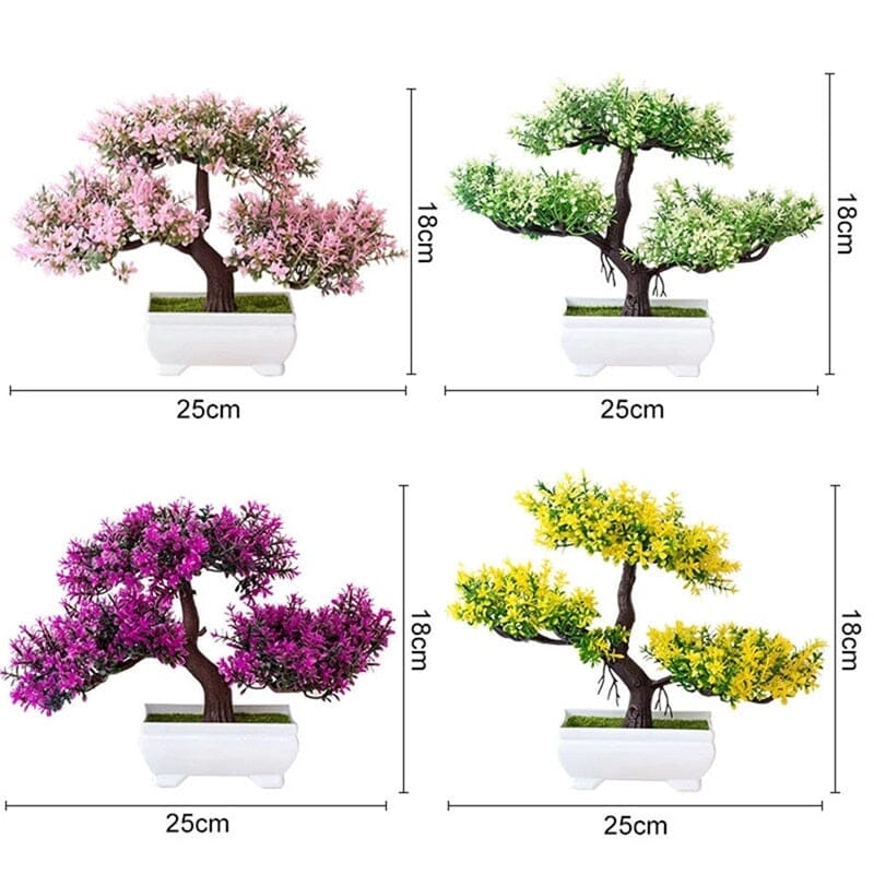 Vase pentru plante bonsai artificiale