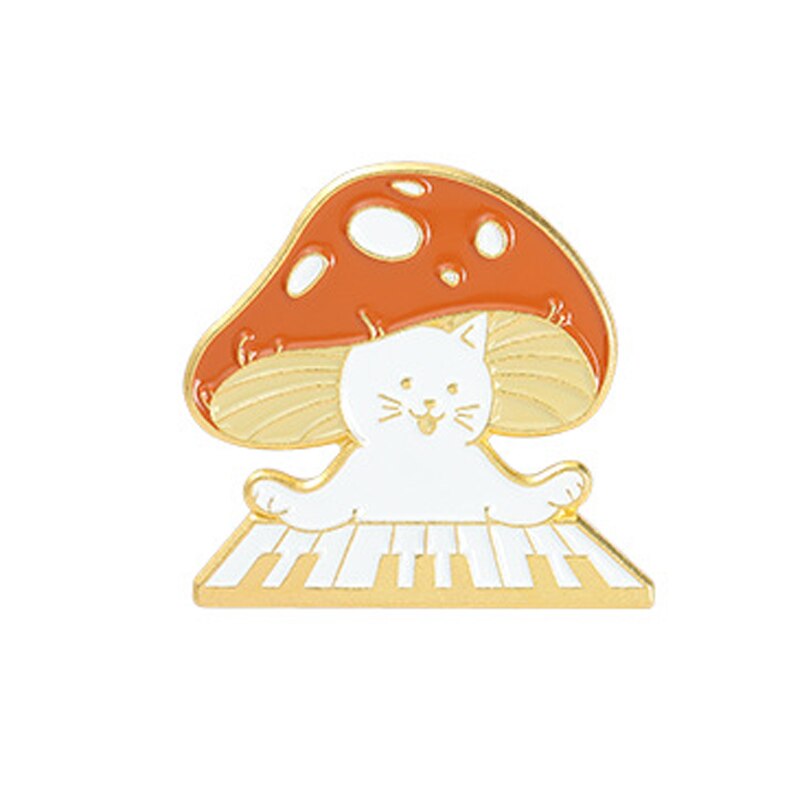 Mushroom Series Collection Enamel Pins