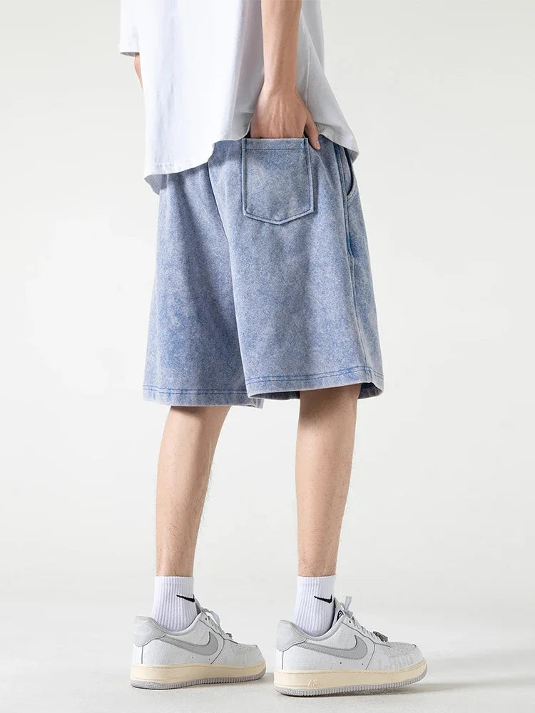 320G Heavy Cotton Washed Shorts