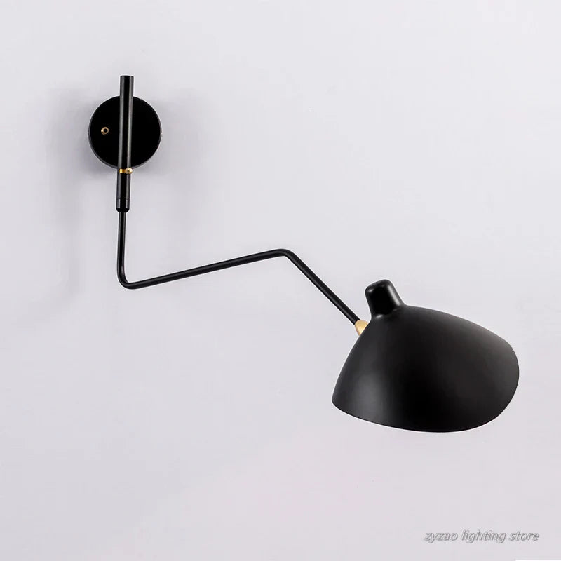 Dual Arc Modern Wall Lamp