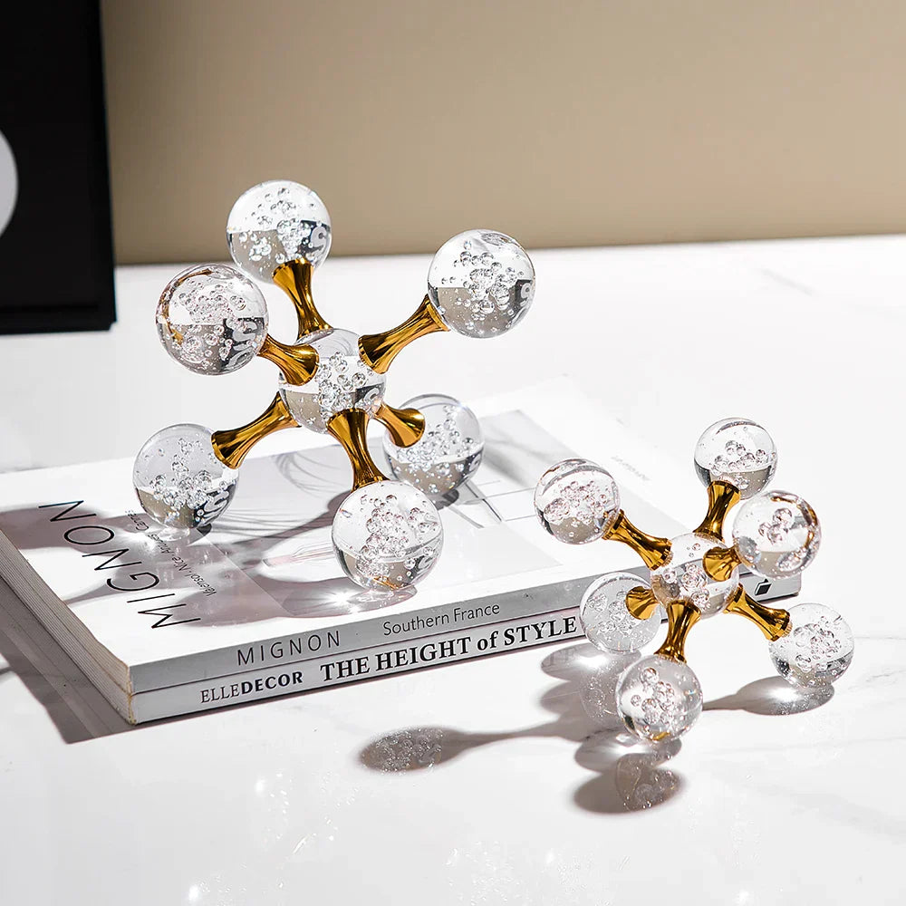 Helix Crystal Molecule Dekor