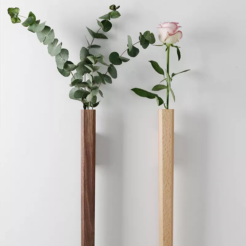 Wooden Wall Pencil Vase