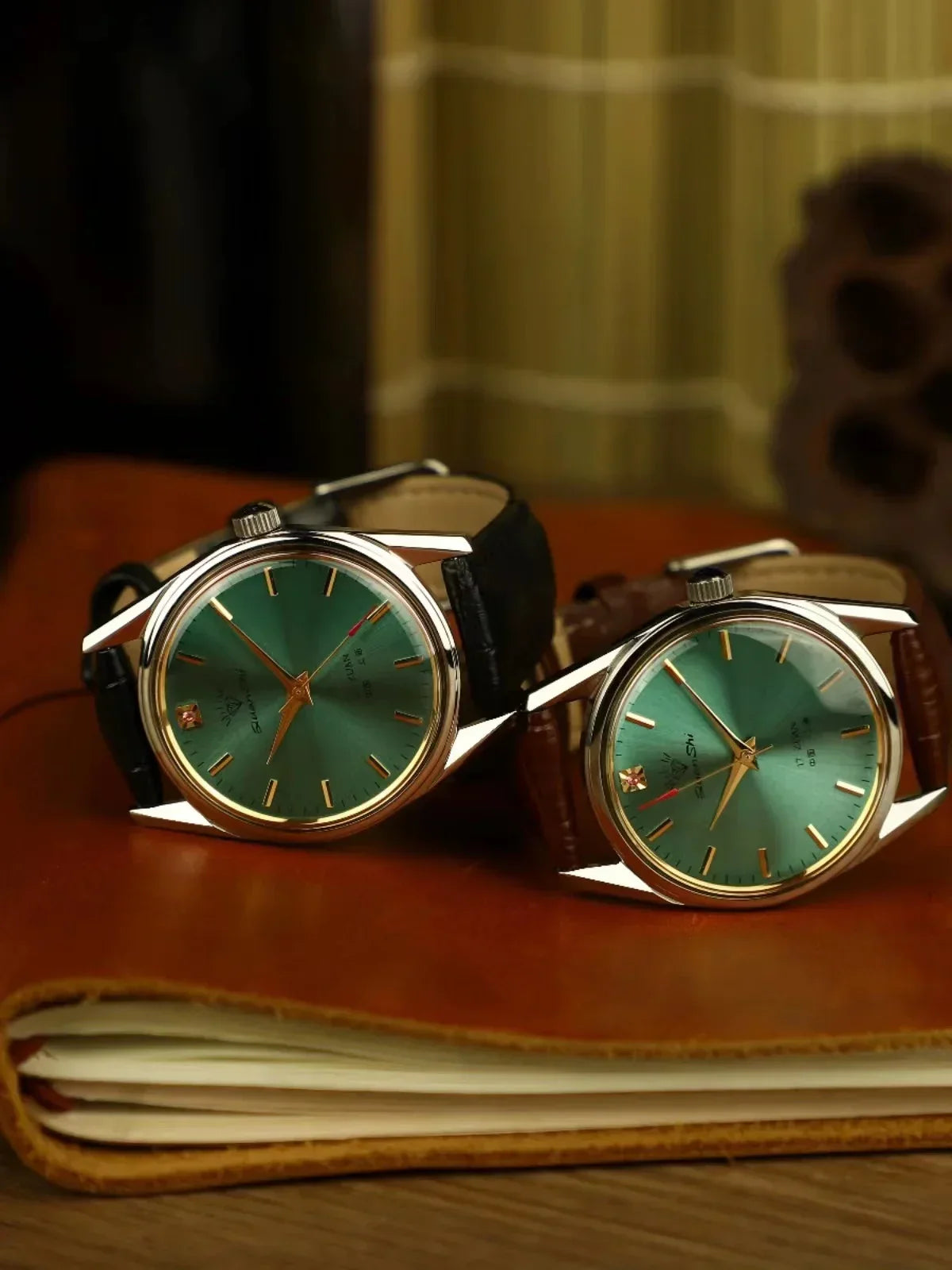 Sunburst Dial Watch