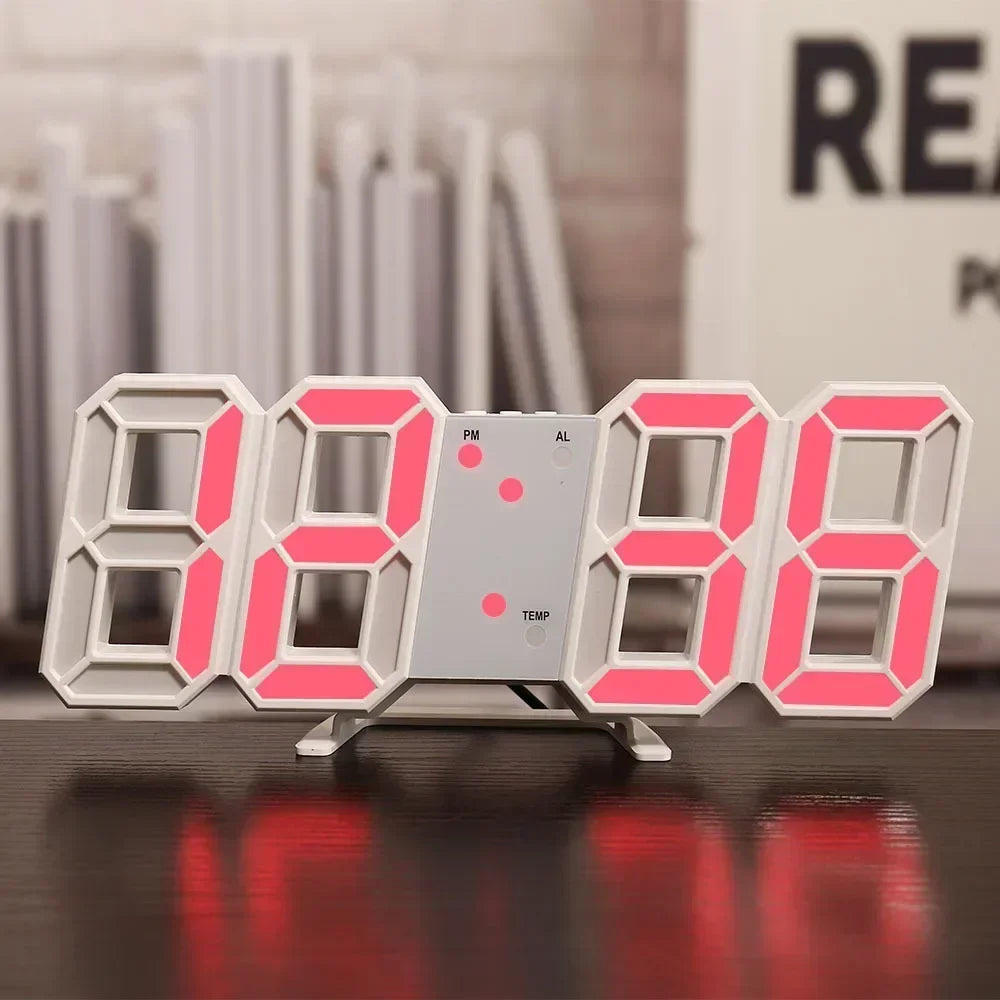 NeoTime – Electronic 3D LED Clock for Interior Decoration