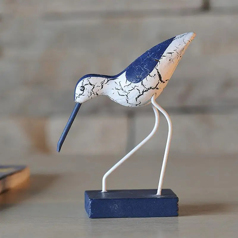 Mediterranean Seabird Figurines Dekor