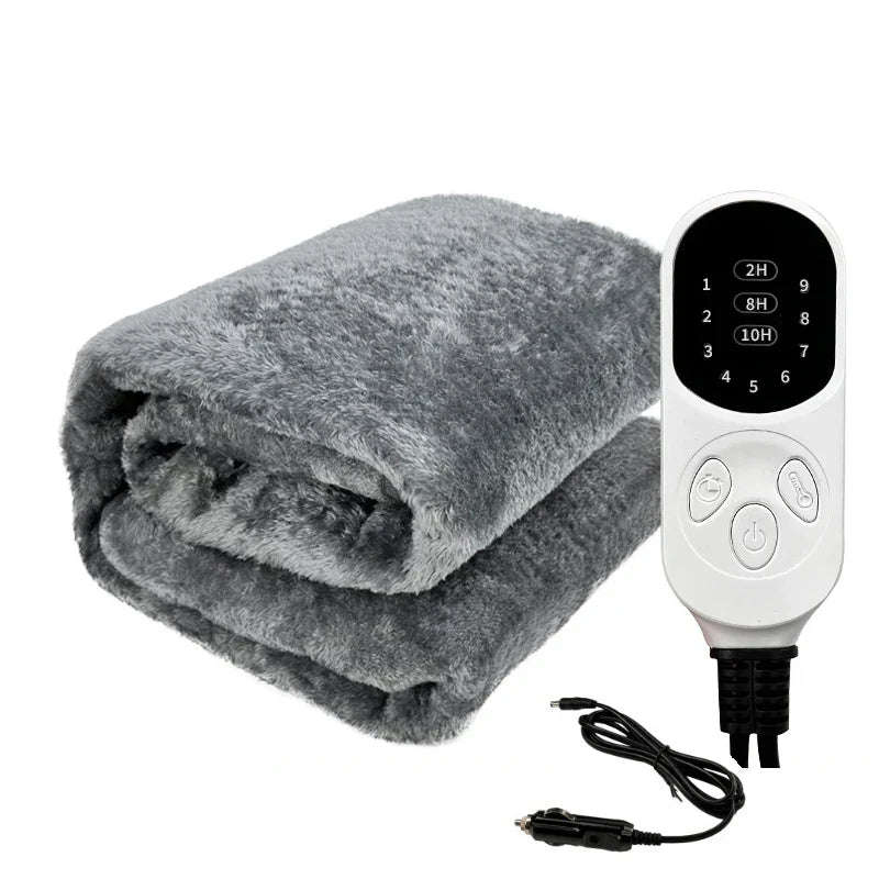 HeatOnTheGo - Washable 12V Heated Blanket for SUV and Truck