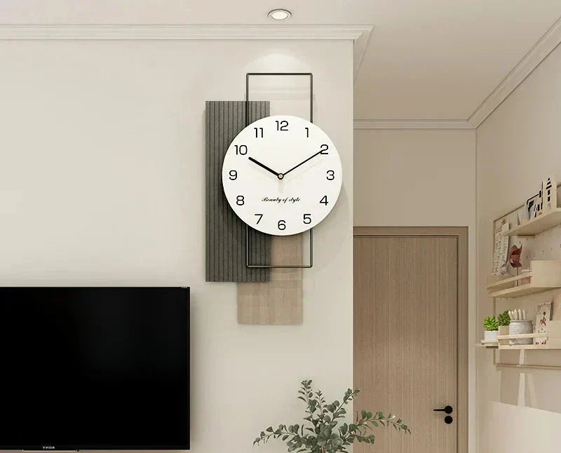 Reloj de pared creativo Silent Living