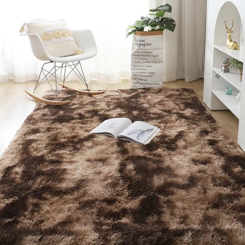 Sara Plush Nordic Lounge Rug para Sala de Estar y Dormitorio - Suave, Acogedor y Decoración Moderna para el Hogar