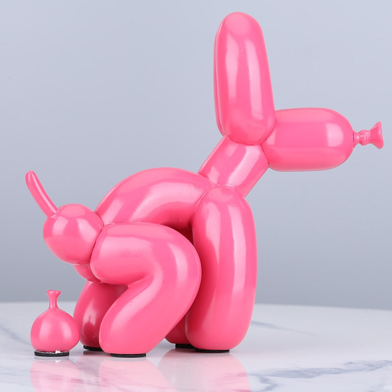 Vrimlo® Balloon Dog Doing Business Sculpture