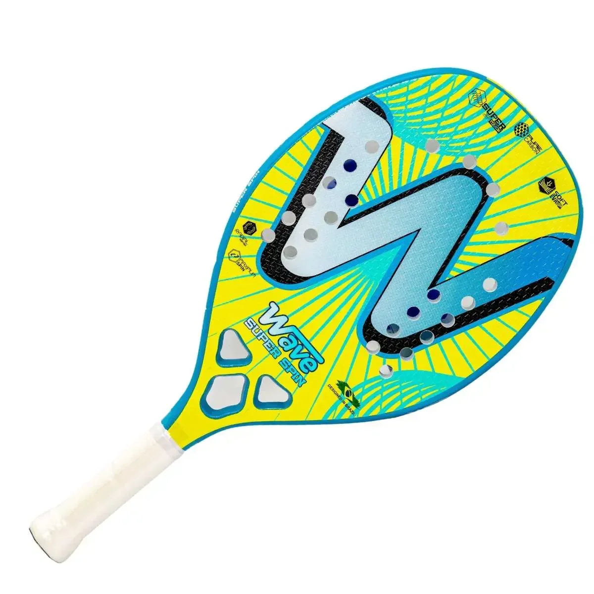 SpinMaster Wave - Beach Tennis Racket szénből