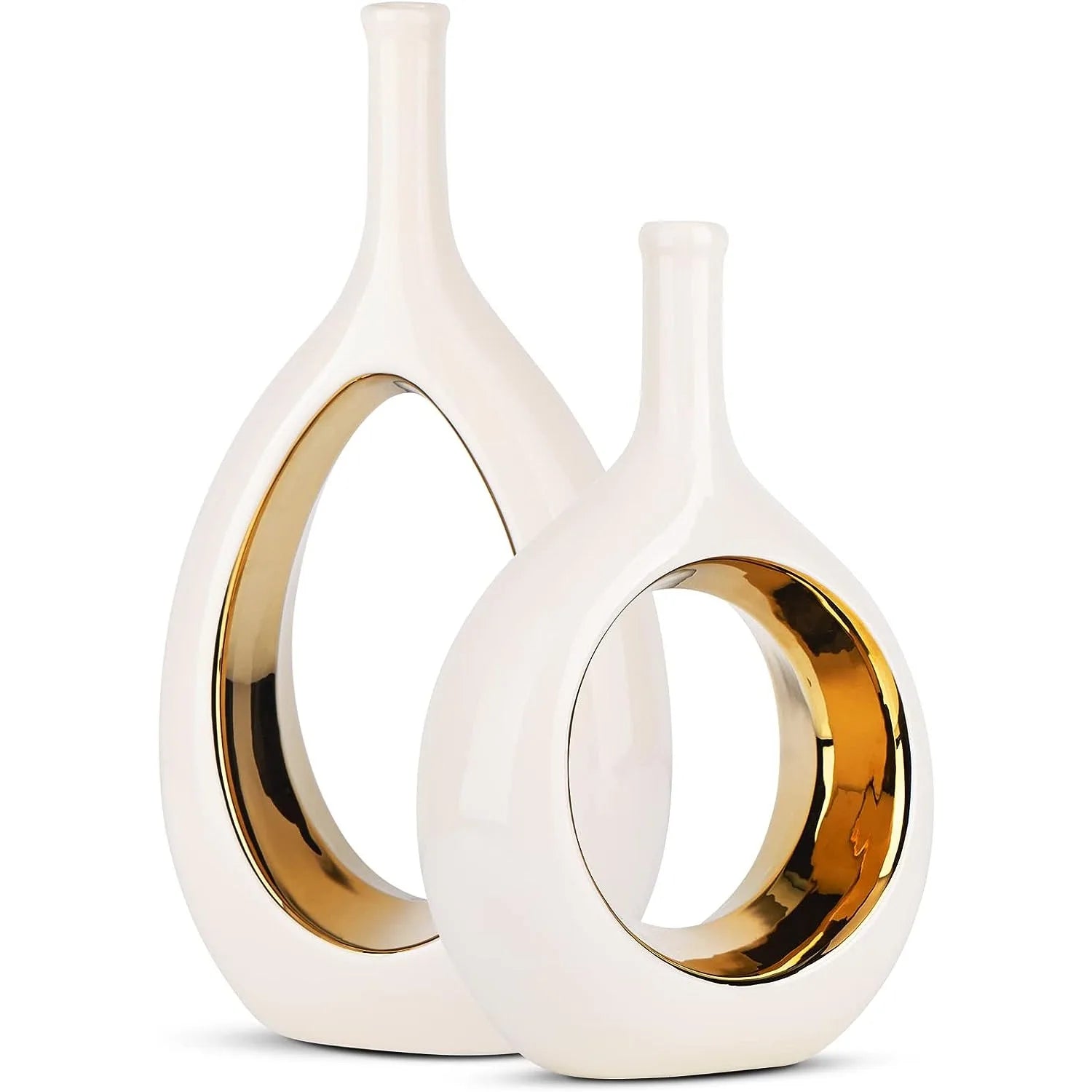 Modern Hollow Ellipse Vase