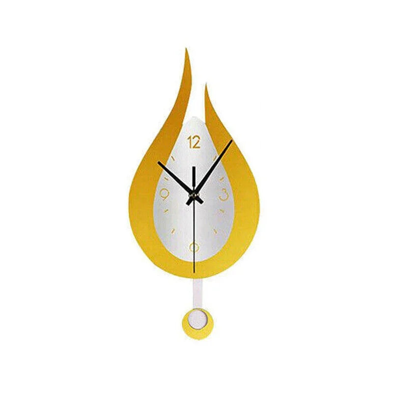 Modern Water Drop Wall Clock