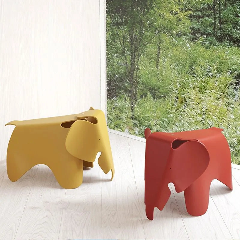 Modern Origami Elefant Pall Ottoman Dekor