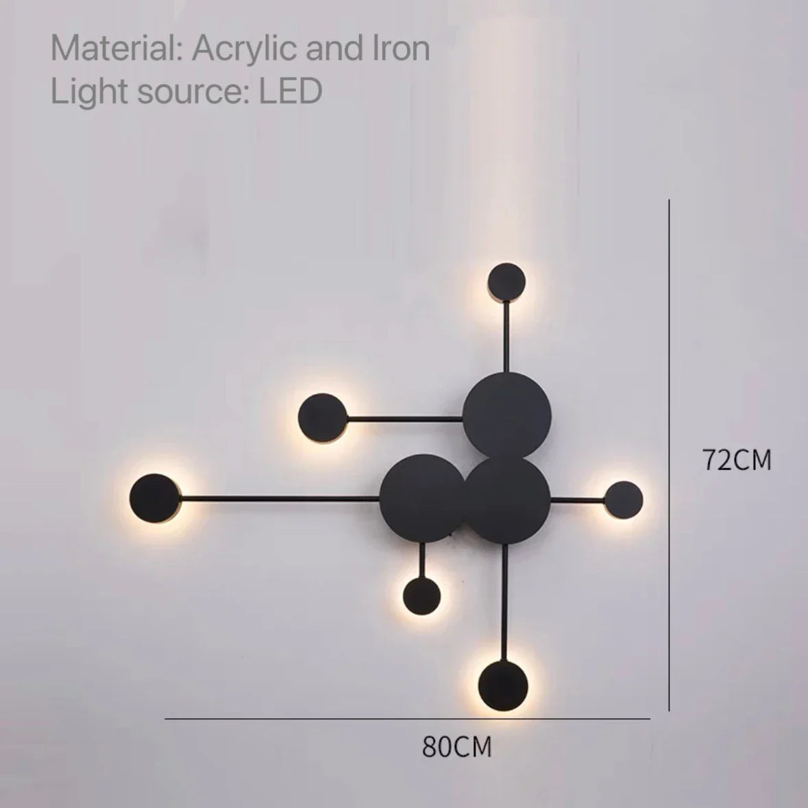 Orion Luxe Wall Sculpture Lamp