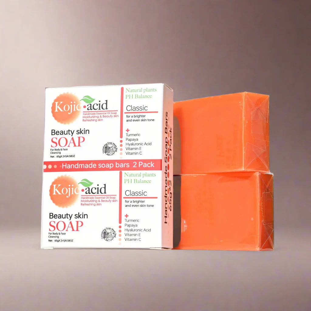 Clara Skin Brightening Kojic Acid Soap – Handgjord Lightening with Glutation