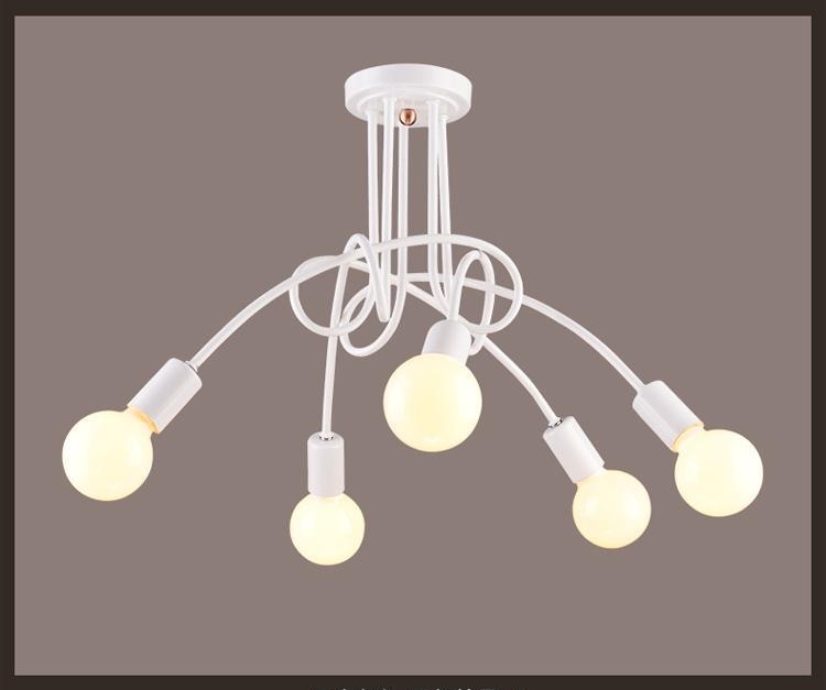 XC Anon - American Retro Wrought Iron Chandelier