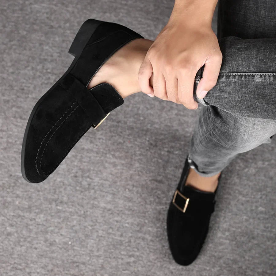 Suède loafers van Vincenzo