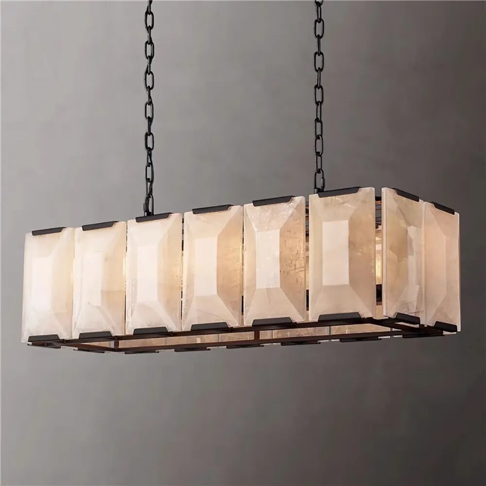 Retro American E14 LED Dimmable Chandelier Hanging Lamps