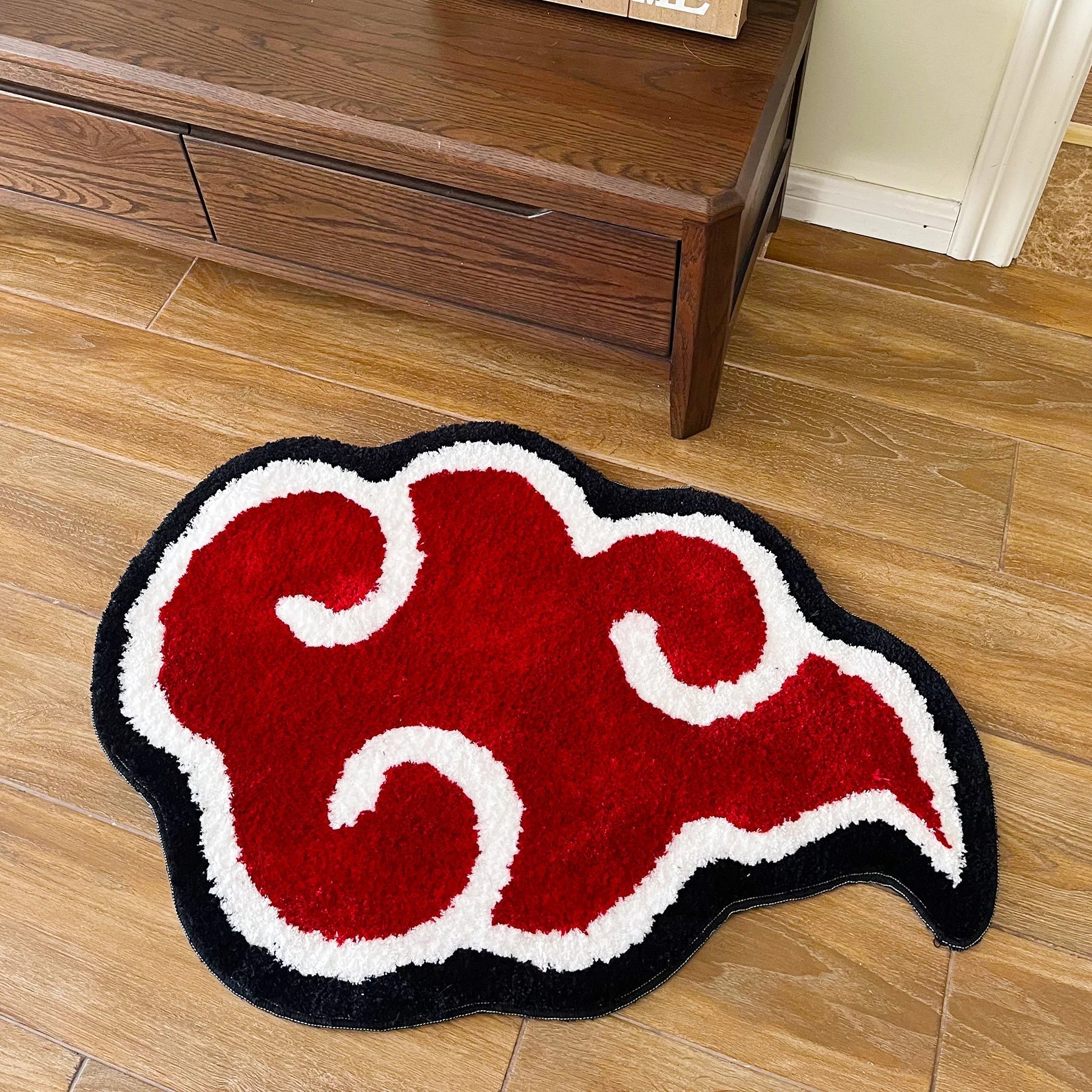 Tapis Nuage Rouge Anime