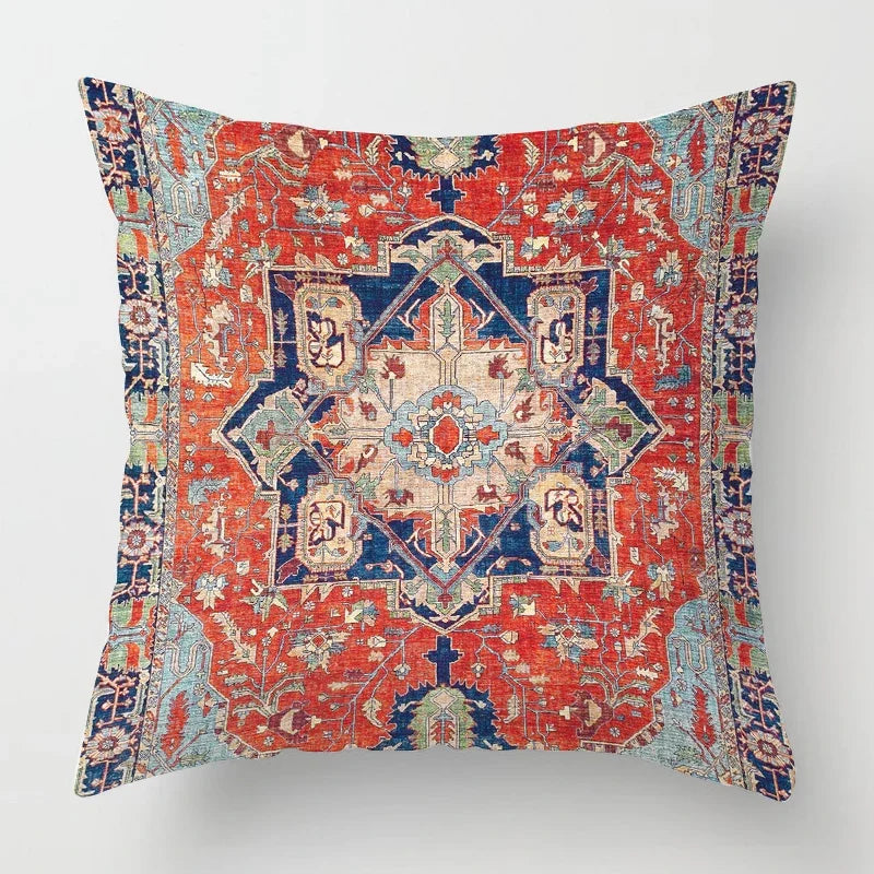 SaharaStyle - Moroccan Pattern Cushion Cover for Office and Living Room