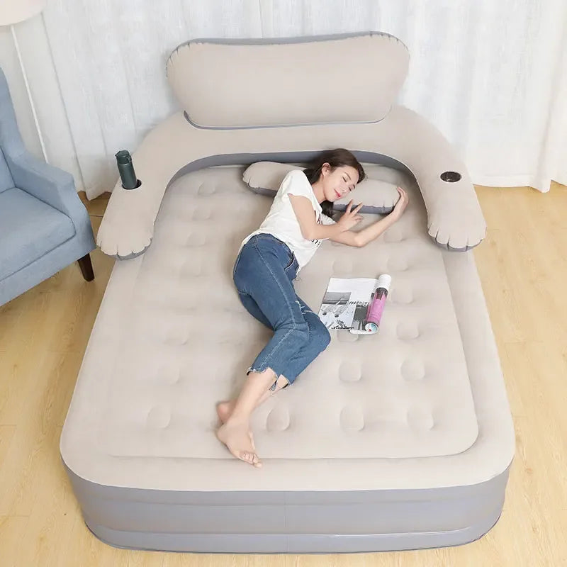 Letto Inflabile Sarah ComfortMax™ – Sonno Portatile e Lussuoso Ovunque