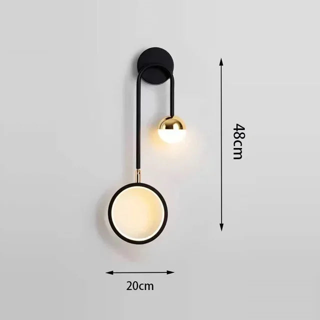 Lampă de perete retro minimalistă - Iluminat creativ