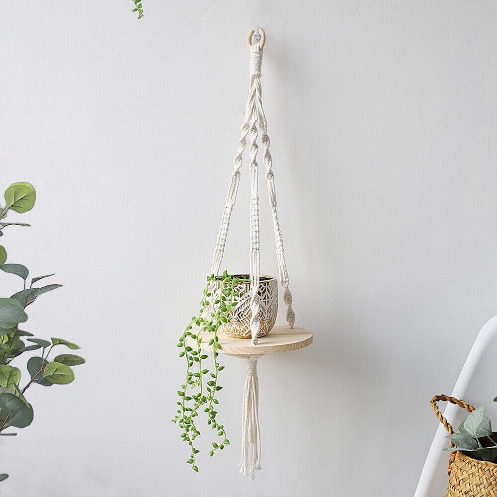 Macramé Wandplank