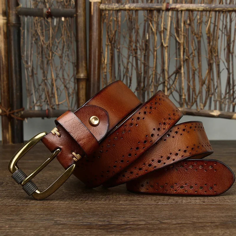 CAMDEN COWHIDE BELT