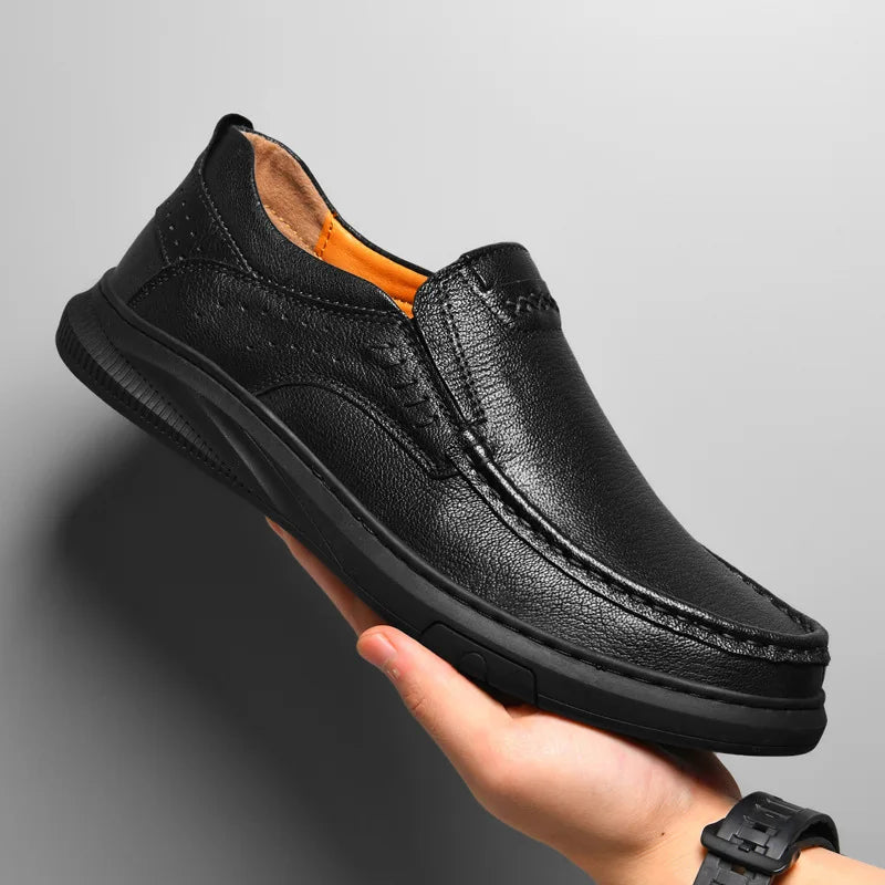 Chaussures Carlo™ en cuir de vache véritable : ultra confortables et respirantes