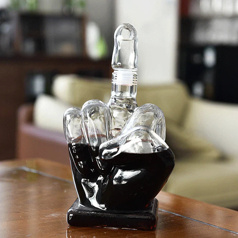 Vrimlo® Decanter With A Bad Attitude