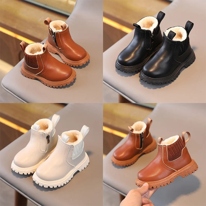 Botas para niños de otoño e invierno: súper cálidas y elegantes para niños y niñas