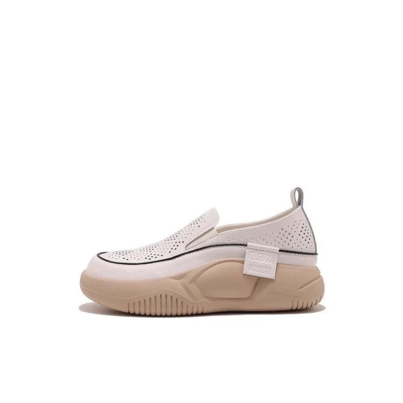 Atmungsaktive Slip-On-Sneaker/Schuhe mit weicher Sohle für Damen