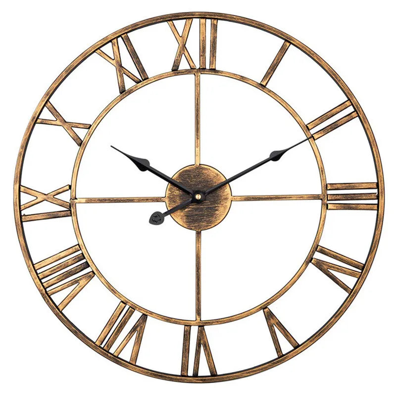 Modern 3D Roman Numeral Clock