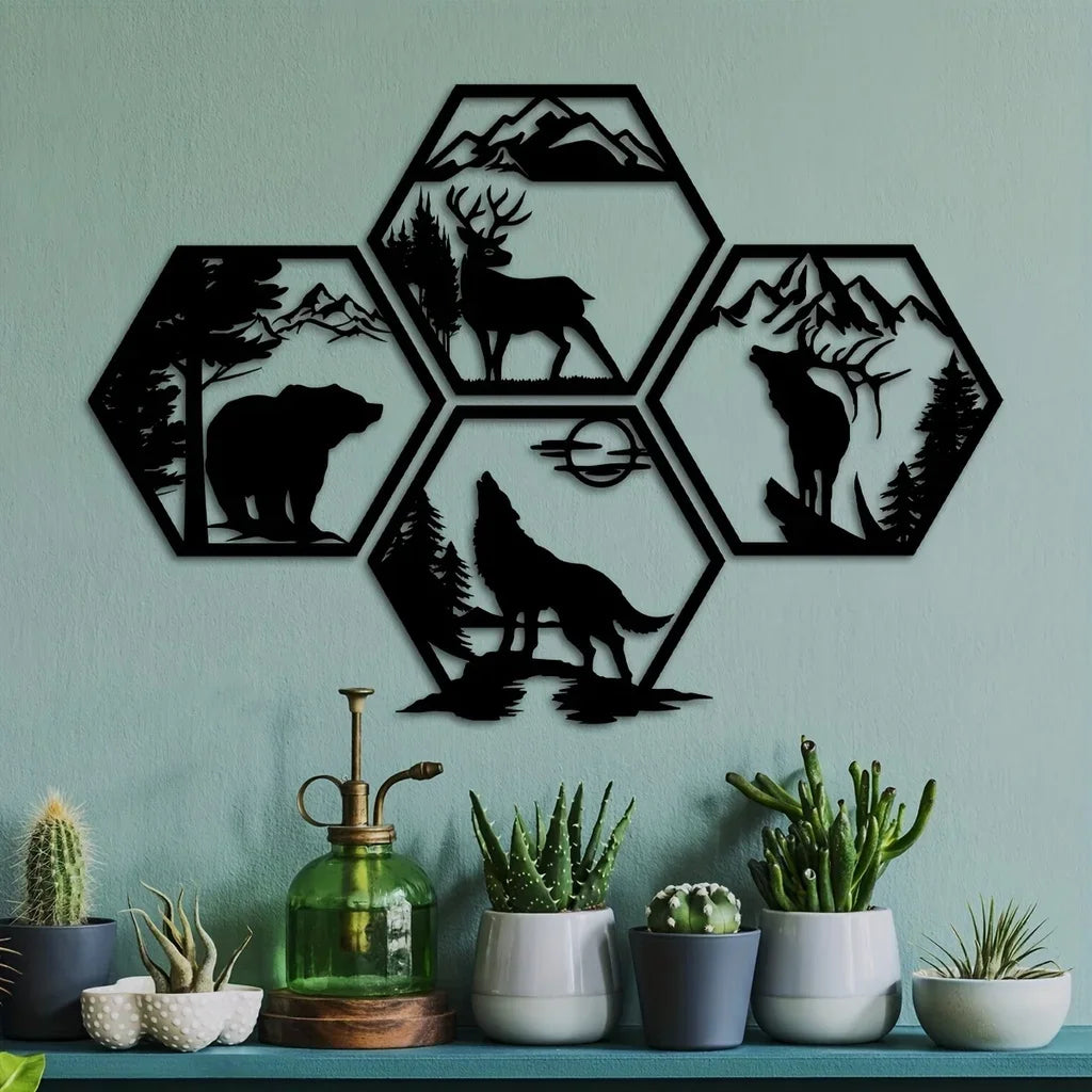 Forest Wildlife Wall Frame