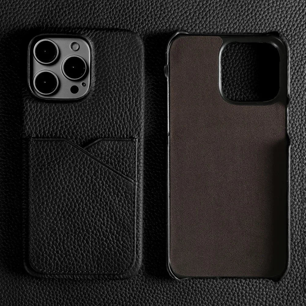 SlimLine Genuine Leather Phone Cover