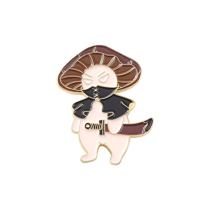 Mushroom Series Collection Enamel Pins