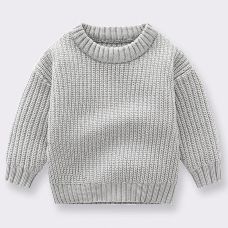 Aliyah's Snug Knit Baby Genser - Unisex genser for høst og vinter