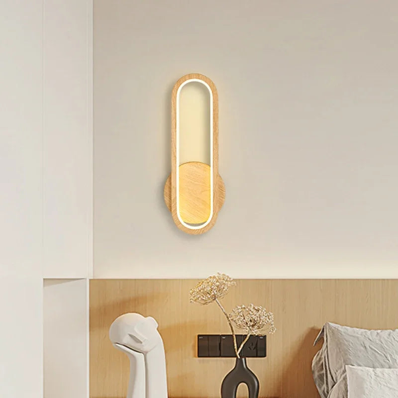 Rosie Wooden Wall Lamp