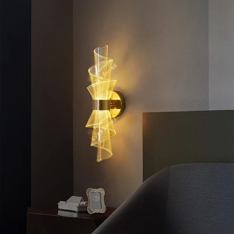 Nordic Spiral - Scandinavian Design LED Wall Light