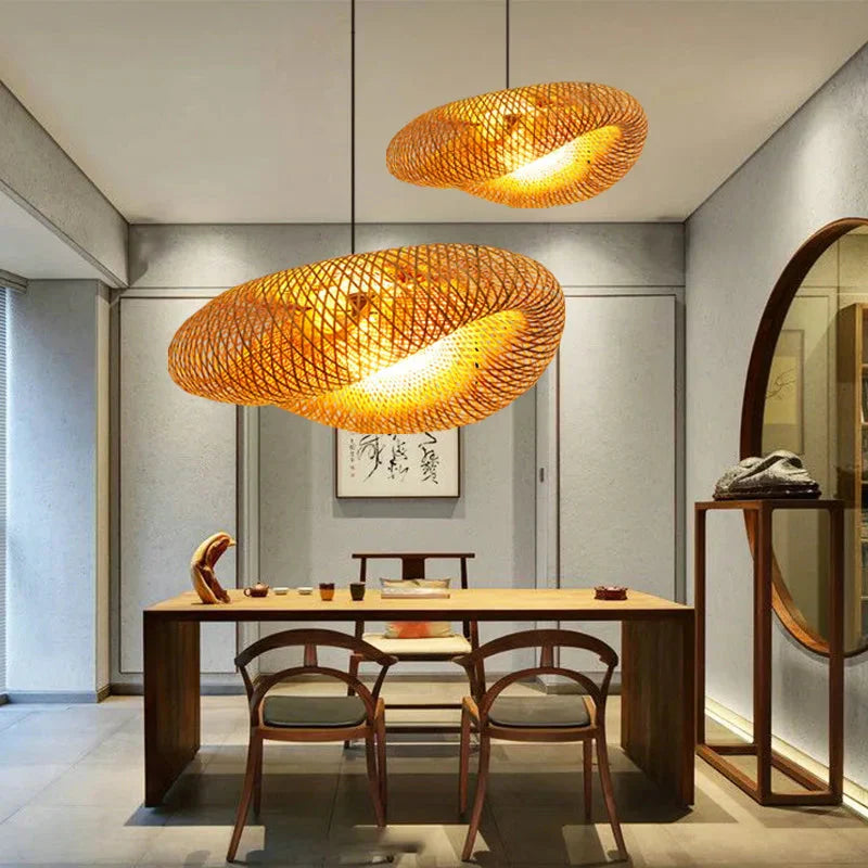 Ella Bamboo Chandelier Collection