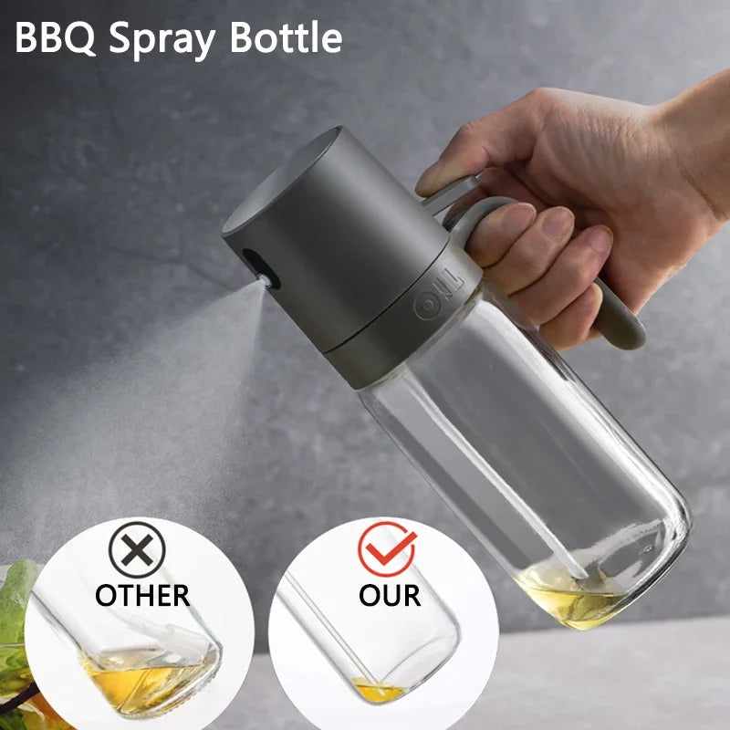 Gourmet Mist 250ml High Borosilicate Glass Oil Spray Bottle – Perfect for Healthy Cooking