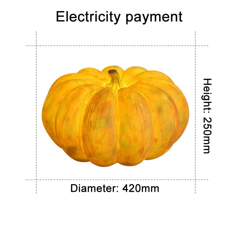 Lámpara Decorativa de Calabaza