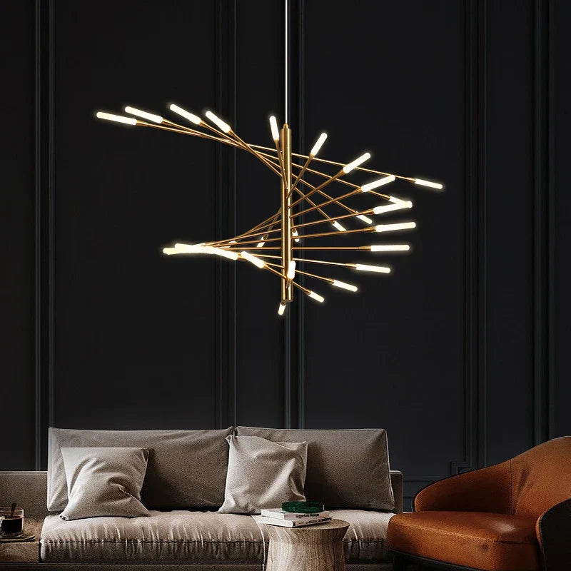 Vrimlo Spiral Chandelier