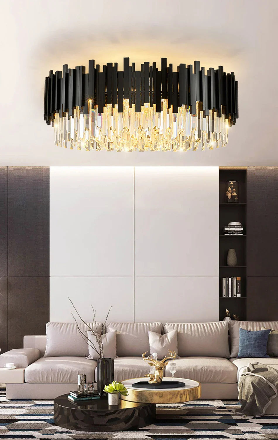 Chandelier en cristal Edward