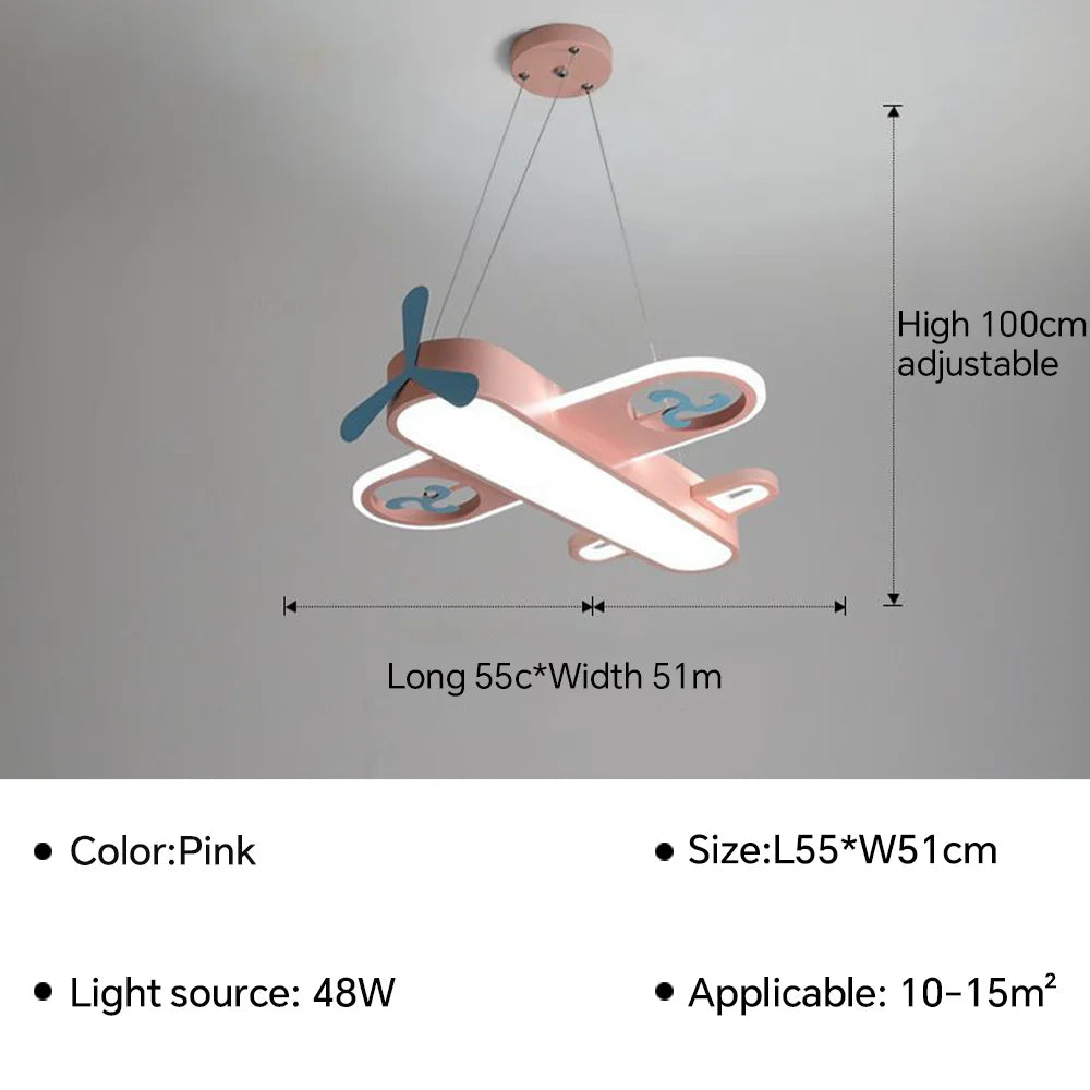 Flygplans LED-krona