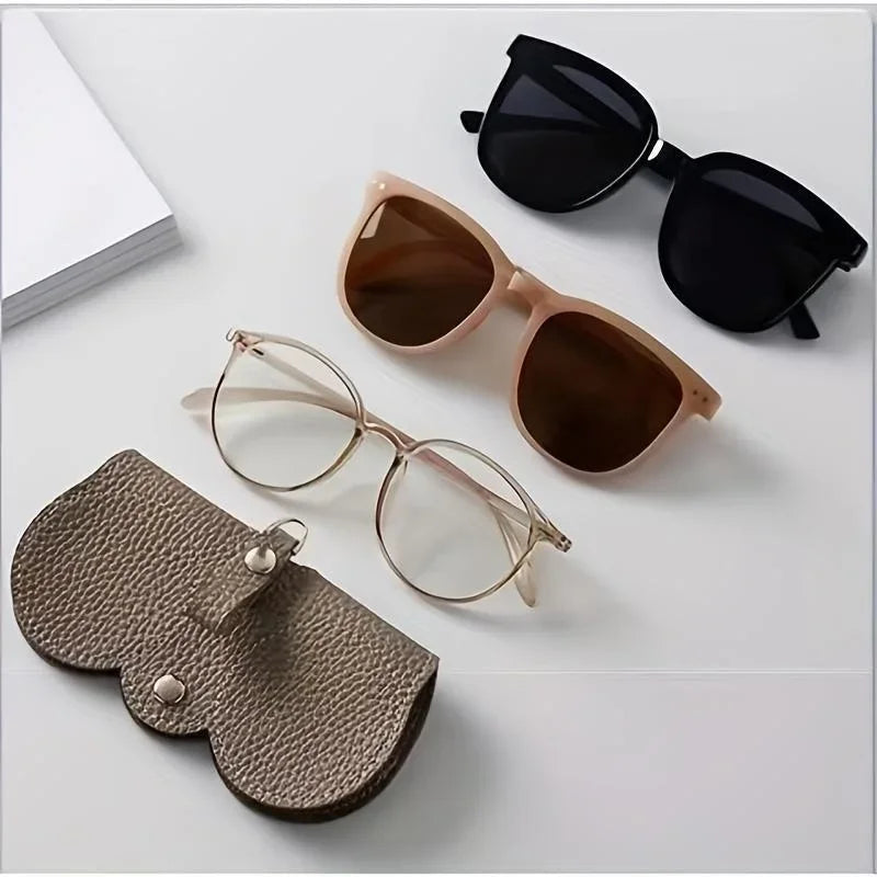 Ultra Smart Sunglasses Case™ | Caz pentru ochelari din piele moale