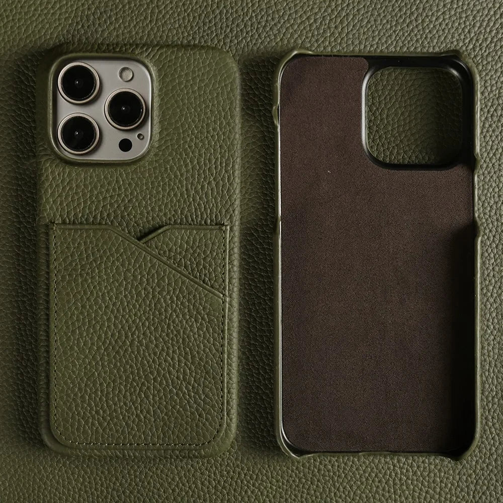 SlimLine Genuine Leather Phone Cover