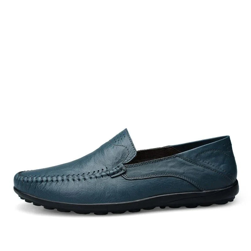 Francesco Tacconi slippers. 100% genuine leather summer loafers/shoes