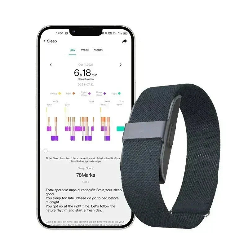 BraceletSante - Pedometer e Monitor de Fitness IP68